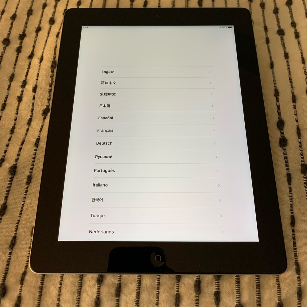 iPad 4th Generation 32G- WiFi